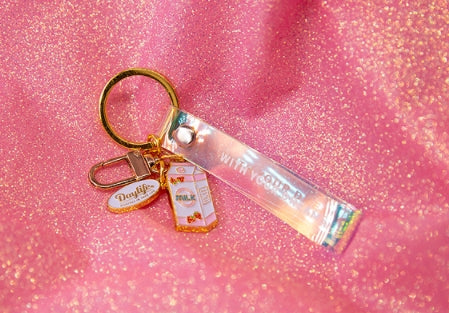 デイライフ(Daylife)  Daylife Strawberry Milk Keyring