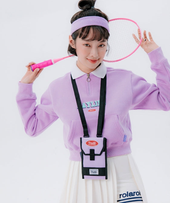 デイライフ(Daylife)  Daylife Mini fold crossbody bag (PURPLE)