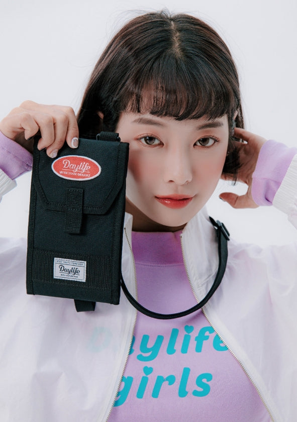 デイライフ(Daylife)  Daylife Mini fold crossbody bag (BLACK)