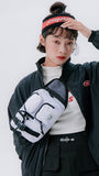 デイライフ(Daylife)  Daylife Multi-block waist bag (WHITE)