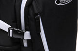 デイライフ(Daylife)  Daylife Double line backpack (BLACK/WHITE)