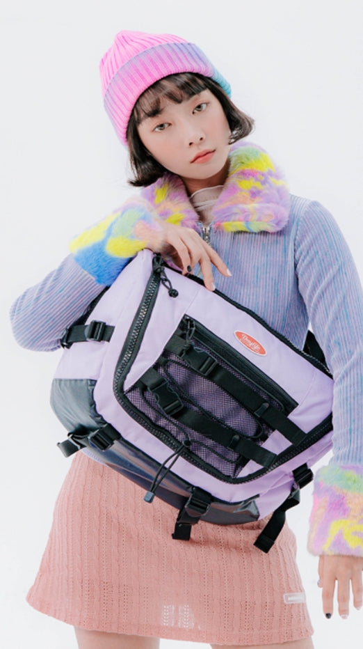 デイライフ(Daylife)  Daylife Signal Messenger Bag (PURPLE)