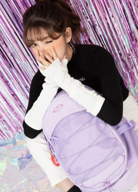 デイライフ(Daylife)  Daylife Air string backpack (PURPLE)