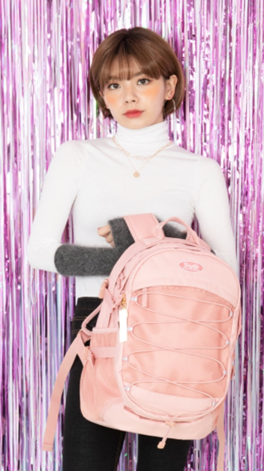 デイライフ(Daylife)  Daylife Air string backpack (PINK)