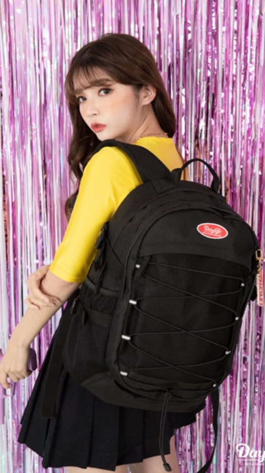 デイライフ(Daylife)  Daylife Air string backpack (BLACK)