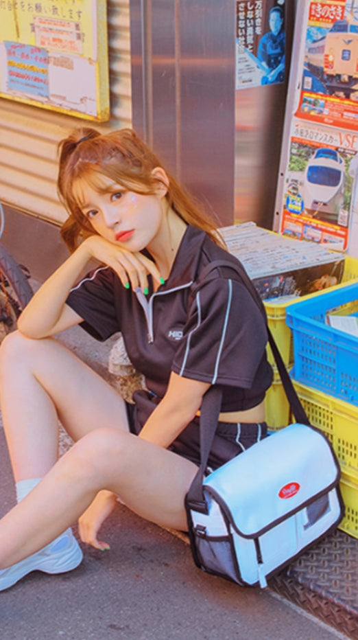 デイライフ(Daylife)  Daylife Mail messenger bag (WHITE)