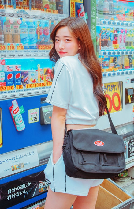 デイライフ(Daylife)  Daylife Mail messenger bag (BLACK)