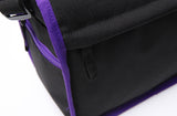 デイライフ(Daylife)  Daylife Mail messenger bag (BLACK/VIOLET)