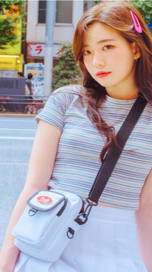 デイライフ(Daylife)  Daylife MINIMALPOCKET CROSS BAG (WHITE)