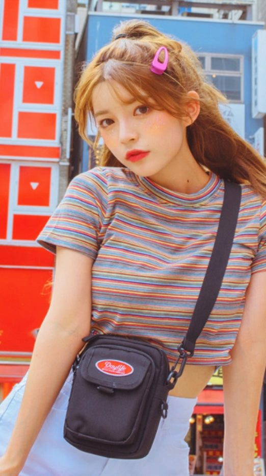 デイライフ(Daylife)  Daylife MINIMALPOCKET CROSS BAG (BLACK)