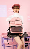 デイライフ(Daylife)  Daylife Multi pocket backpack (PINK)