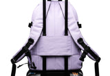 デイライフ(Daylife)  Daylife Multi pocket backpack (PURPLE)