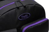 デイライフ(Daylife)  Daylife Multi pocket backpack (BLACK/VIOLET)