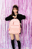 デイライフ(Daylife)  Daylife Multi pocket backpack (All pink)