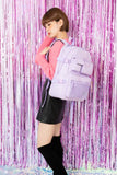 デイライフ(Daylife)  Daylife Multi pocket backpack (All PURPLE)