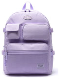 デイライフ(Daylife)  Daylife Multi pocket backpack (All PURPLE)