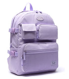 デイライフ(Daylife)  Daylife Multi pocket backpack (All PURPLE)