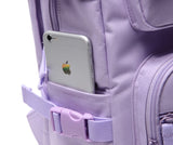 デイライフ(Daylife)  Daylife Multi pocket backpack (All PURPLE)