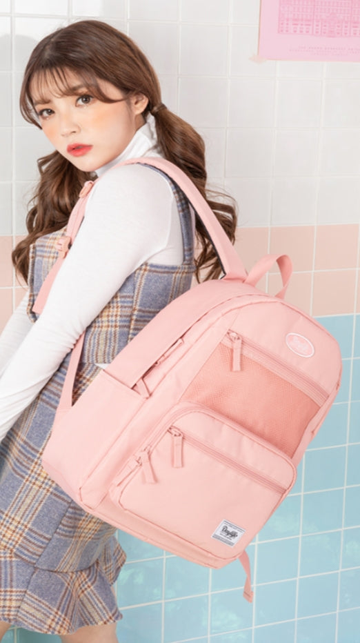 デイライフ(Daylife)  Daylife Layer backpack (ALL PINK)