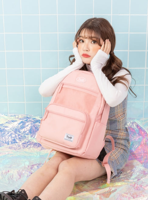 デイライフ(Daylife)  Daylife Layer backpack (ALL PINK)