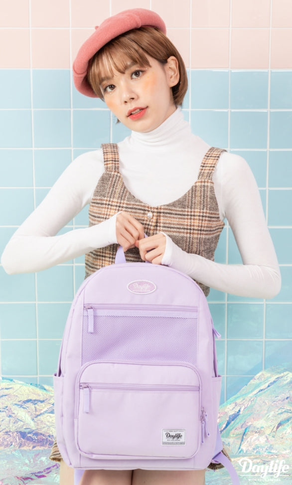 デイライフ(Daylife)  Daylife Layer backpack (ALL PURPLE)