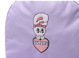 デイライフ(Daylife)  Daylife ♥ Esther Bunny Big Heart Day Backpack (Purple)