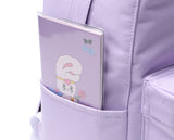デイライフ(Daylife)  Daylife ♥ Esther Bunny Big Heart Day Backpack (Purple)