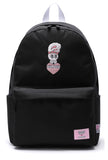 デイライフ(Daylife)  Daylife ♥ Esther Bunny Big Heart Day Backpack (BLACK)