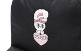 デイライフ(Daylife)  Daylife ♥ Esther Bunny Big Heart Day Backpack (BLACK)