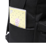 デイライフ(Daylife)  Daylife ♥ Esther Bunny Big Heart Day Backpack (BLACK)