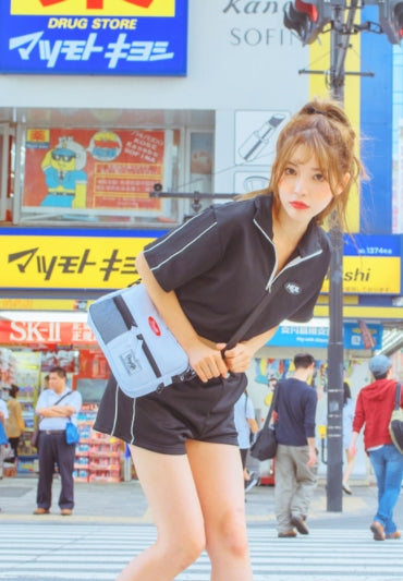 デイライフ(Daylife)  Daylife Square Cross bag (WHITE)