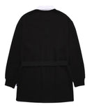 デイライフ(Daylife)  Daylife Collar belt dress (BLACK)