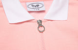 デイライフ(Daylife)  Daylife Collar belt dress (PINK)