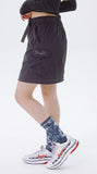 デイライフ(Daylife)  Daylife Reflective belted skirt (BLACK)