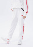 デイライフ(Daylife)  Daylife Line sweatpants (WHITE)