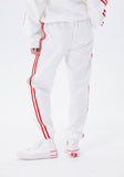 デイライフ(Daylife)  Daylife Line sweatpants (WHITE)