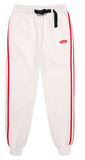 デイライフ(Daylife)  Daylife Line sweatpants (WHITE)