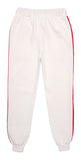 デイライフ(Daylife)  Daylife Line sweatpants (WHITE)