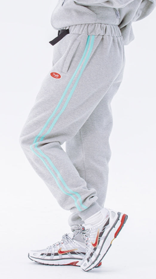 デイライフ(Daylife)  Daylife Line sweatpants (GREY)