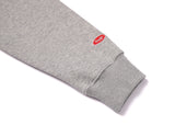 デイライフ(Daylife)  Daylife Collar cropped sweatshirt (GREY)