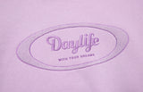 デイライフ(Daylife)  Daylife Logo hoodie (PURPLE)