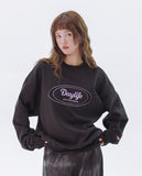 デイライフ(Daylife)  Daylife Logo sweatshirt (BLACK)