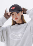 デイライフ(Daylife)  Daylife Logo sweatshirt (GREY)