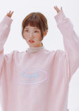 デイライフ(Daylife)  Daylife Logo sweatshirt (PINK)