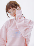 デイライフ(Daylife)  Daylife Logo sweatshirt (PINK)