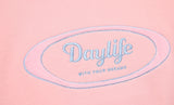 デイライフ(Daylife)  Daylife Logo sweatshirt (PINK)