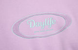 デイライフ(Daylife)  Daylife Logo sweatshirt (PURPLE)