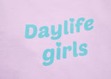 デイライフ(Daylife)  Daylife Half neck T-shirt (PURPLE)
