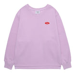 デイライフ(Daylife)  Daylife V-neck sweatshirt (PURPLE)
