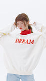 デイライフ(Daylife)  Daylife High neck sweatshirt (IVORY)